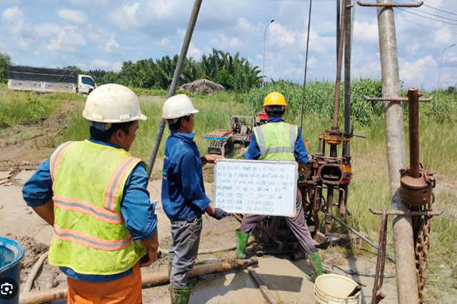 Khảo sát địa chất công tình trường Trung học cơ sở Ngọc Thụy – Long Biên Hà Nội thumbnail